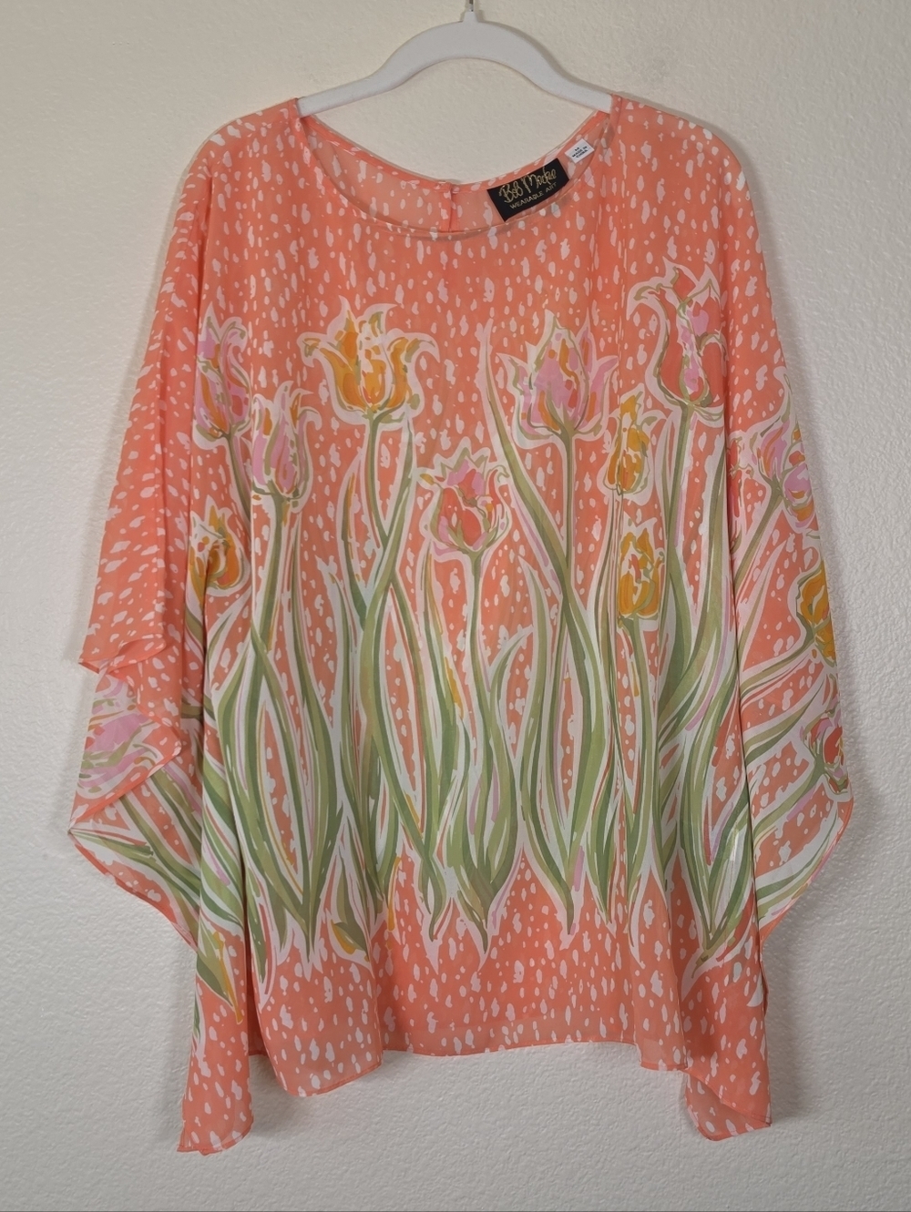 Bob Macke Print Tunic Top M